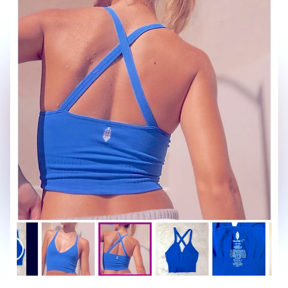FP Movement Good Karma crop tank top sports bra
